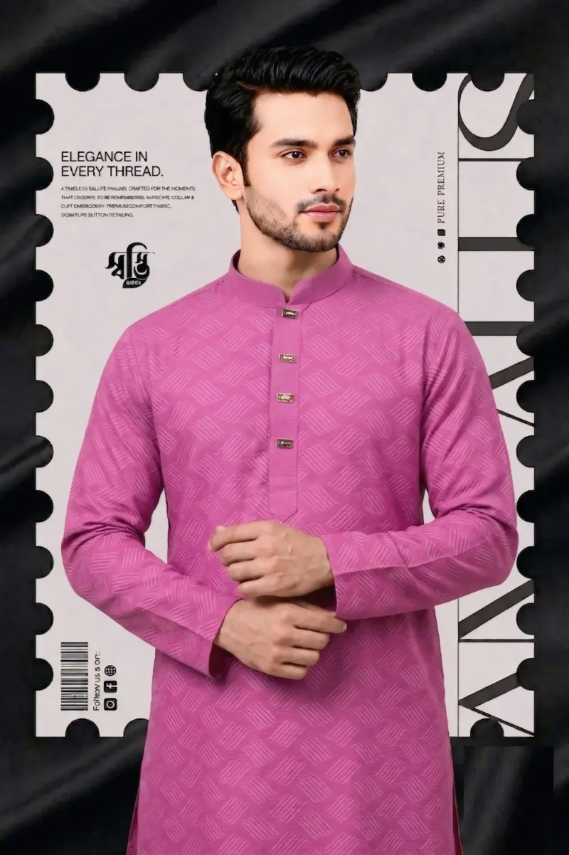 Premium China Jafran Fabric COD –(  Baby Pink  )
